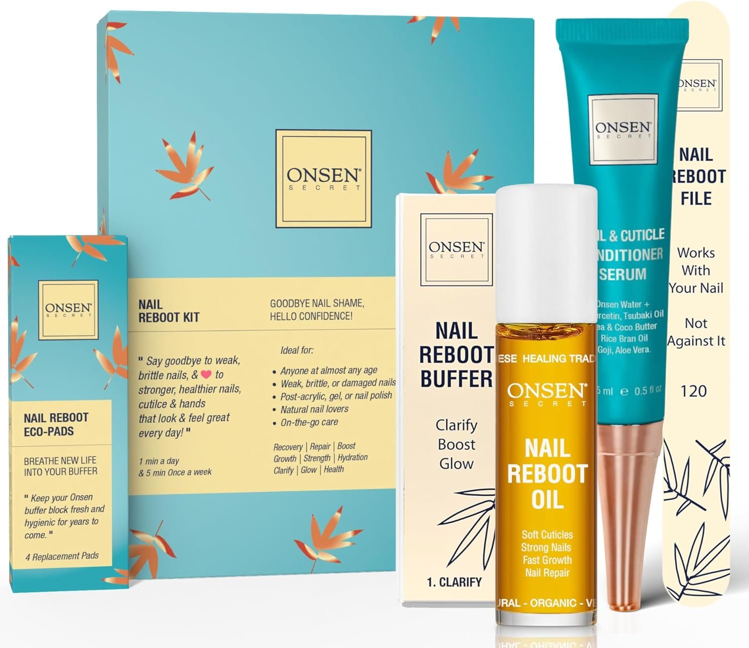 Onsen Secret Complete Nail Reboot Kit